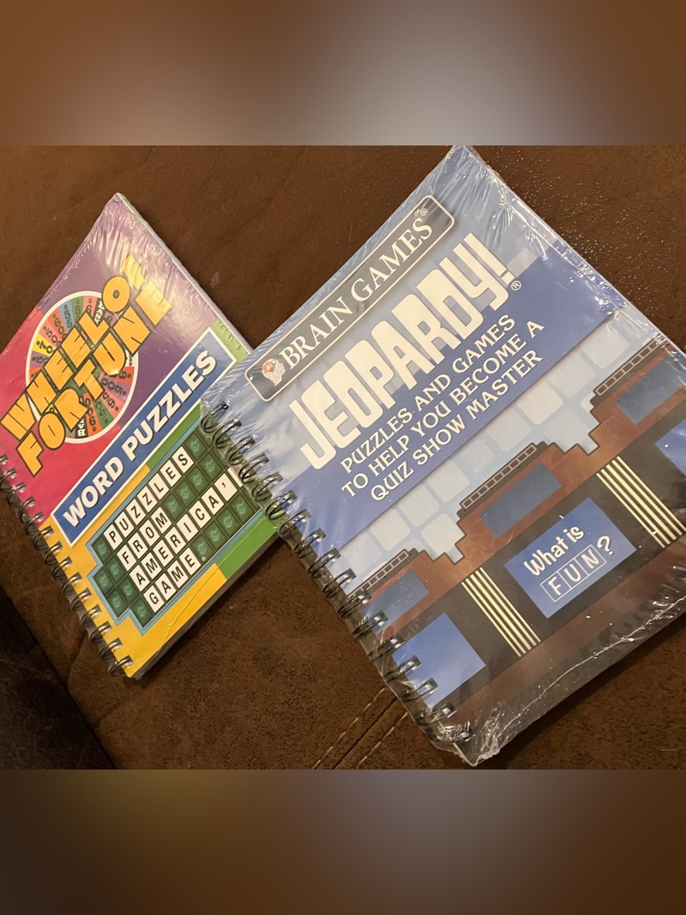 Jeopardy! and Wheel of Fortune Puzzle & Quiz Books